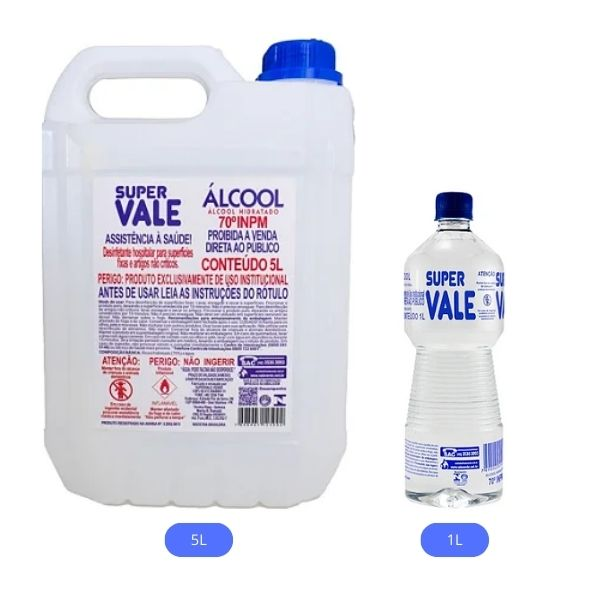 ALCOOL 70%  LIQUIDO NEUTRO - SUPER VALE